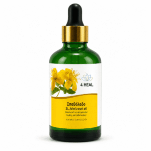 Σπαθόλαδο (Βαλσαμόλαδο) / Helianthus Anuus (Sunflower) Seed Oil (and) Hypericum perforatum  Flower, 100ml