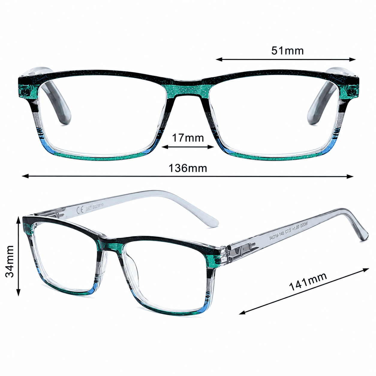 Γυαλιά διαβάσματος Visual Care - VC3005 Γκρι - Image 4
