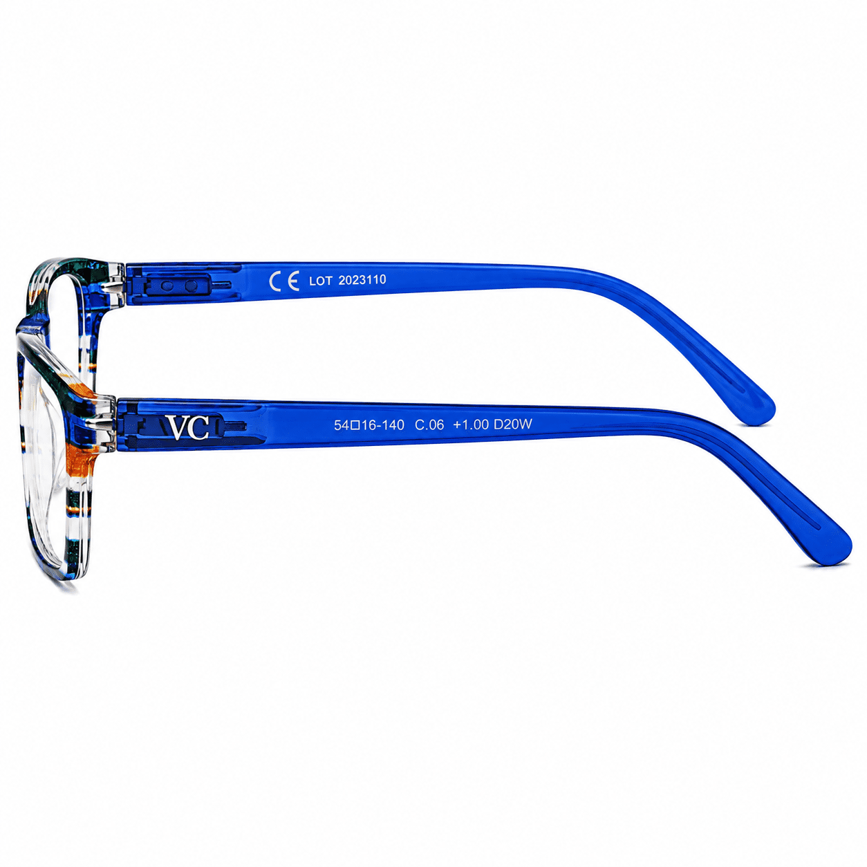 Γυαλιά διαβάσματος Visual Care - VC3005 Γκρι-Μπλε - Image 3