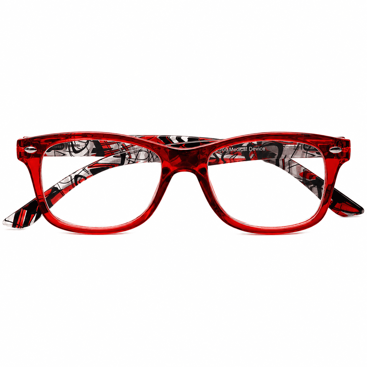 Γυαλιά διαβάσματος Visual Care - VC3010 Κόκκινο - Image 2