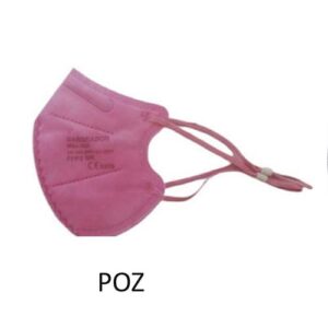 Max Barbeador Max-02 Filtering Half mask FFP2 με προέκταση ΡΟΖ 20τμχ