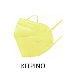 Barbeador Max-02 Filtering Half mask FFP2 ΚΙΤΡΙΝΟ 20τμχ