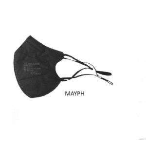 Max Barbeador Max-02 Filtering Half mask FFP2 με προέκταση ΜΑΥΡΗ 20τμχ