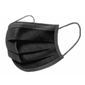ΧΕΙΡΟΥΡΓΙΚΗ ΜΑΣΚΑ ΜΑΥΡΗ 3PLY ΜΙΑΣ ΧΡΗΣΗΣ TYPE II
