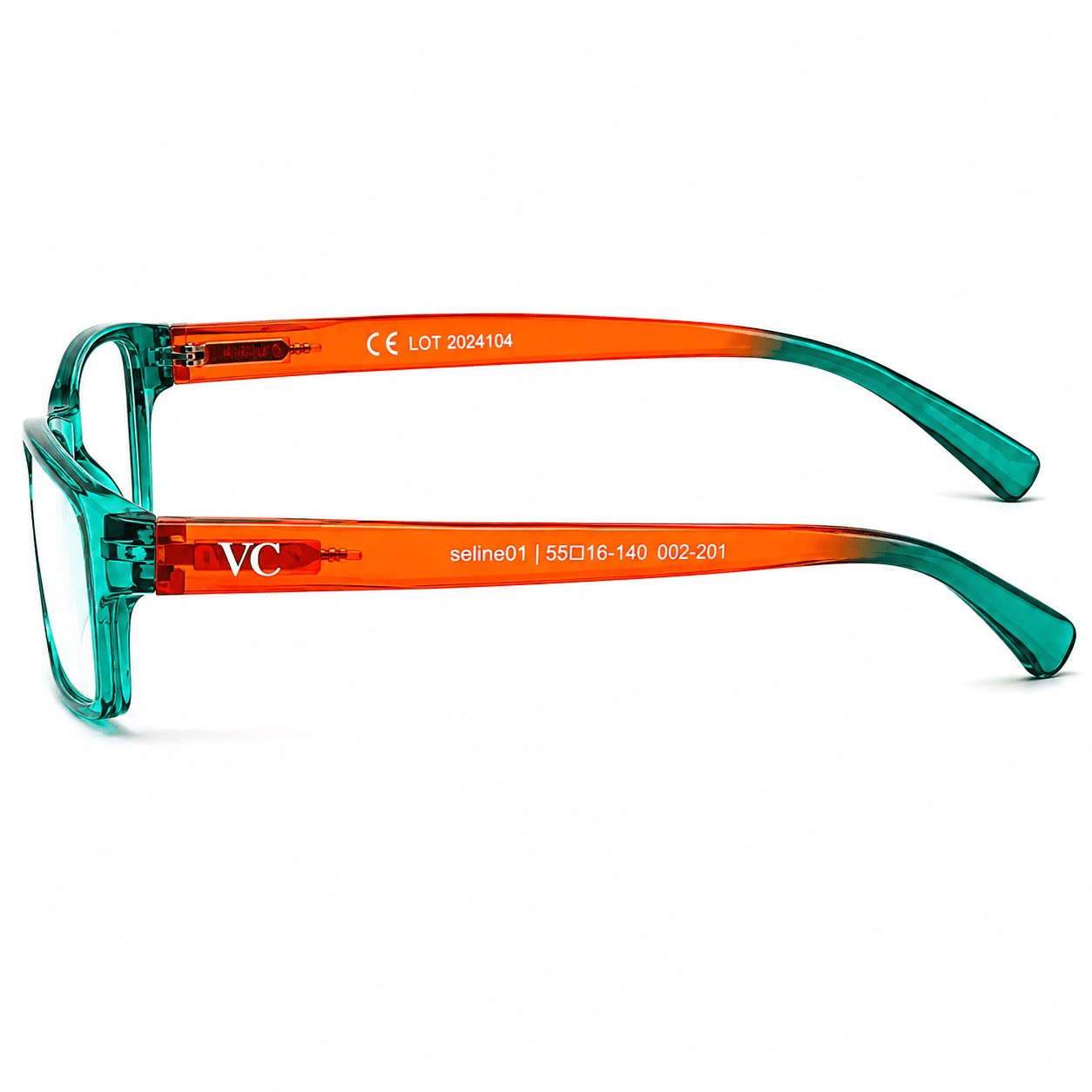 Γυαλιά διαβάσματος Visual Care - VC3020 Πράσινο - Πορτοκαλί - Image 3