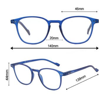 Γυαλιά διαβάσματος Visual Care - VC3022 Μπλε - Image 3