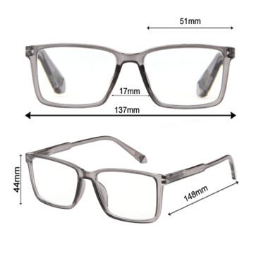 Γυαλιά διαβάσματος Visual Care - VC3023 Γκρι - Image 4