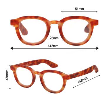 Γυαλιά διαβάσματος Visual Care - VC3026 Ταρταρούγα - Καφέ - Image 4