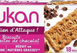DUKAN Μπισκότα Βρώμης με κομμάτια σοκολάτας & γλυκαντικό μανιτόλης