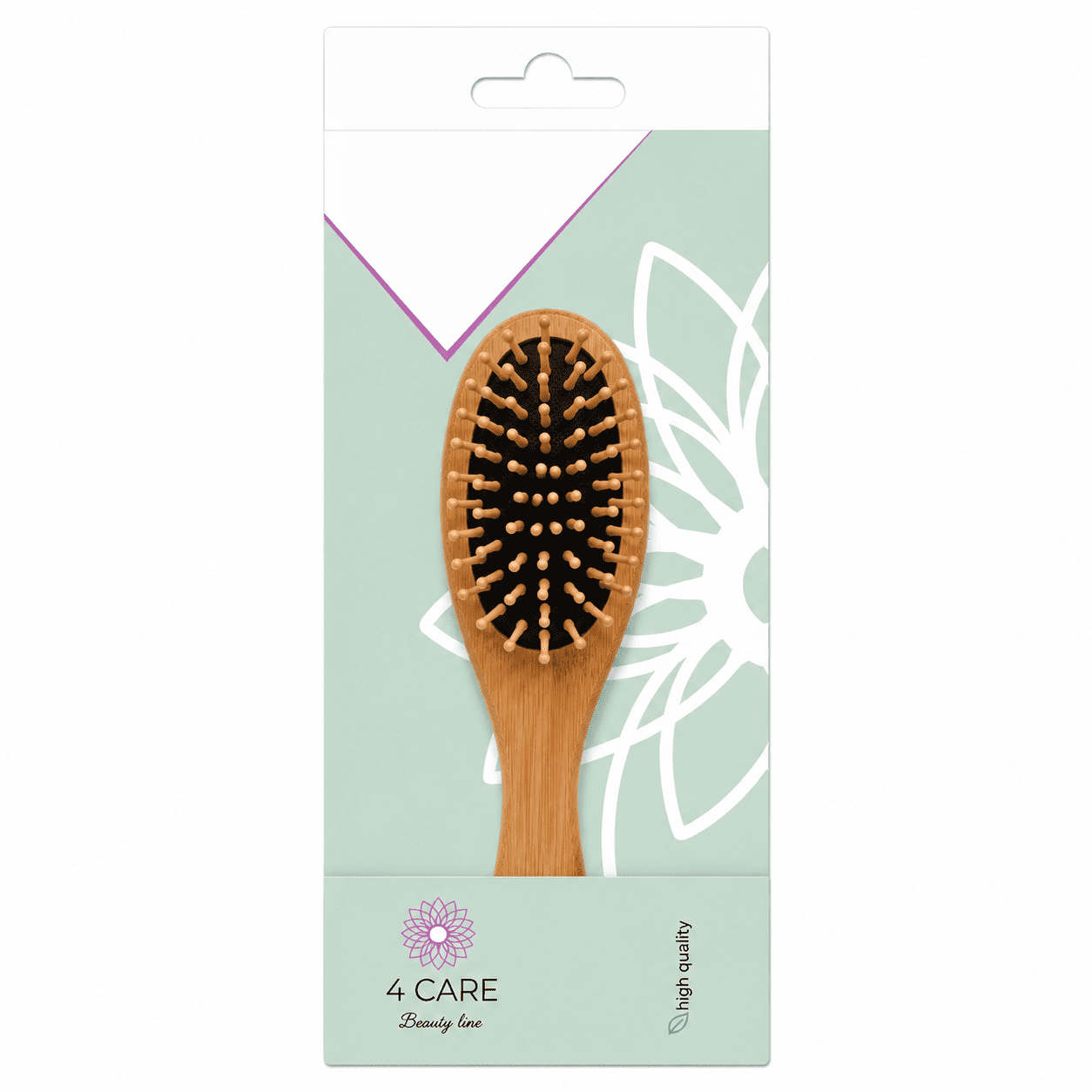 Παιδική Ξύλινη Βούρτσα Μαλλιών 4 Care Beauty Line