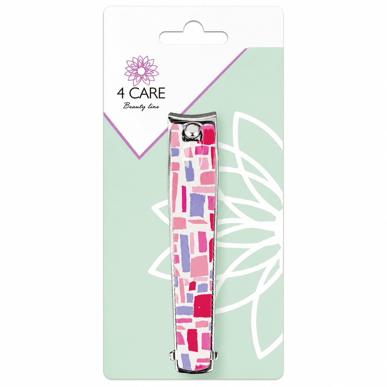 Χρωματιστός Νυχοκόπτης 4 Care Beauty Line