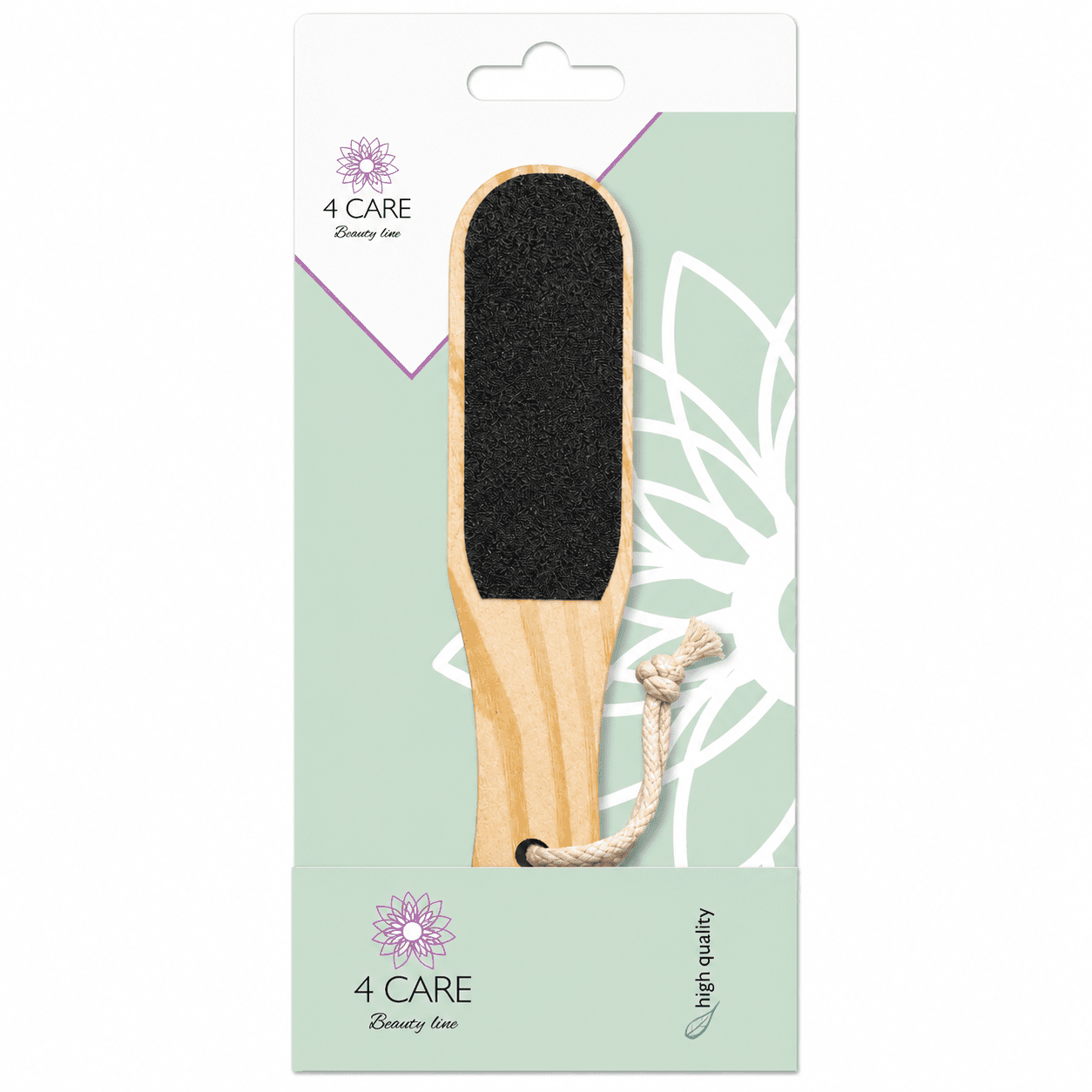 Ξύλινη Ράσπα Ποδιών 4 Care Beauty Line