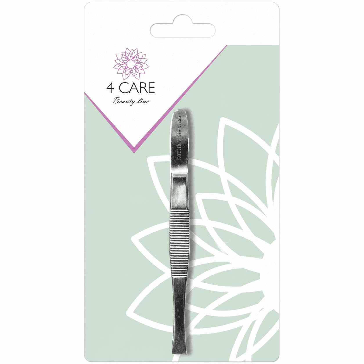Τσιμπιδάκι Φρυδιών με Ίσια Μύτη 4 Care Beauty Line