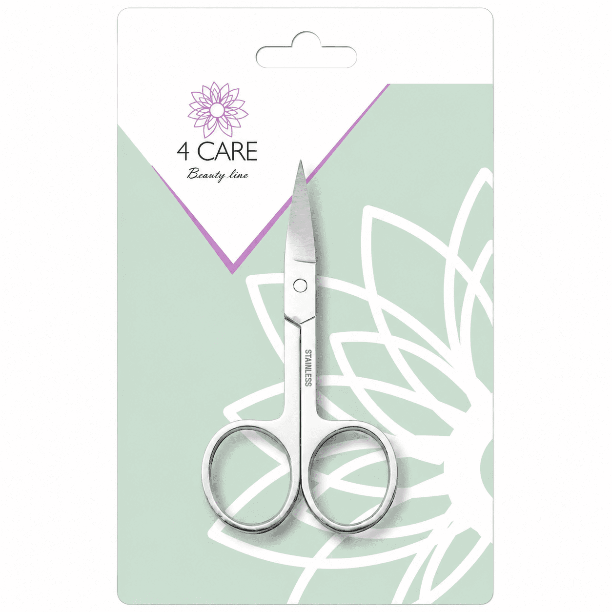 Ψαλιδάκι Νυχιών με Φαρδιά Λεπίδα 4 Care Beauty Line